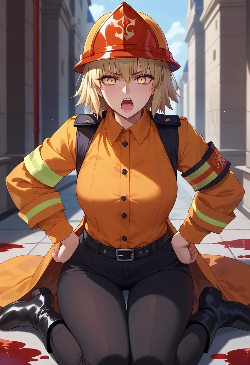 fate_(series),jeanne_d'arc_alter_(avenger)_(fate),firefighter  - 