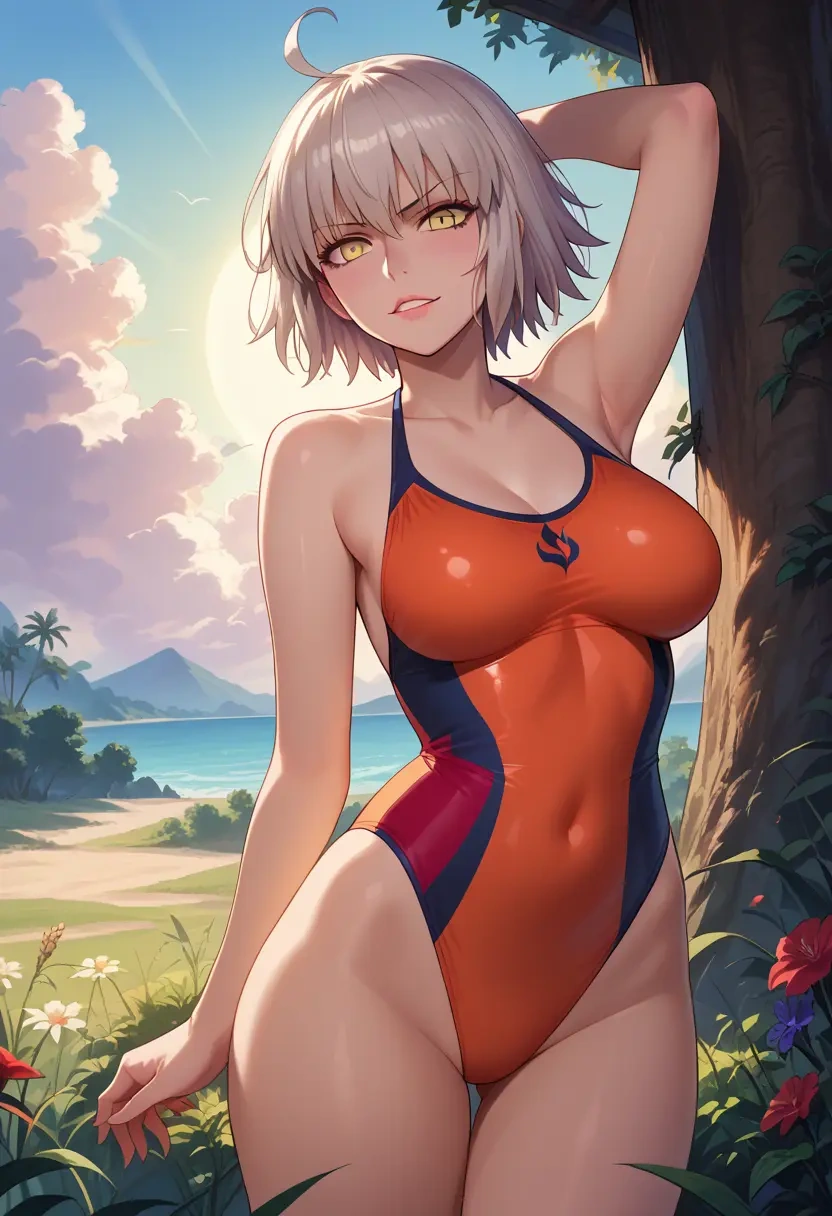 fate_(series),jeanne_d'arc_alter_(swimsuit_berserker)_(fate),swimsuit,sexy  - 