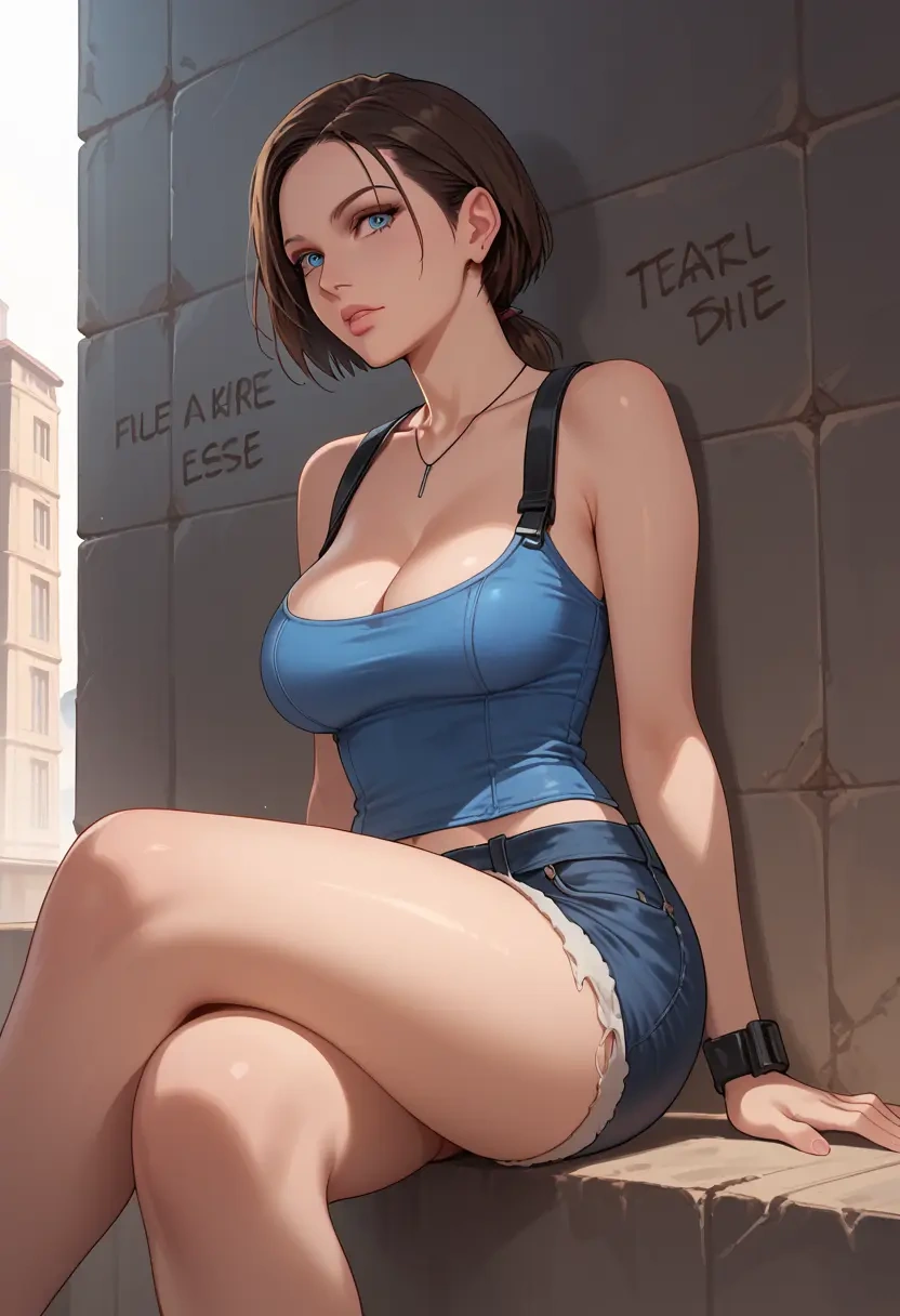 resident_evil,jill_valentine,shorts,sexy  - 