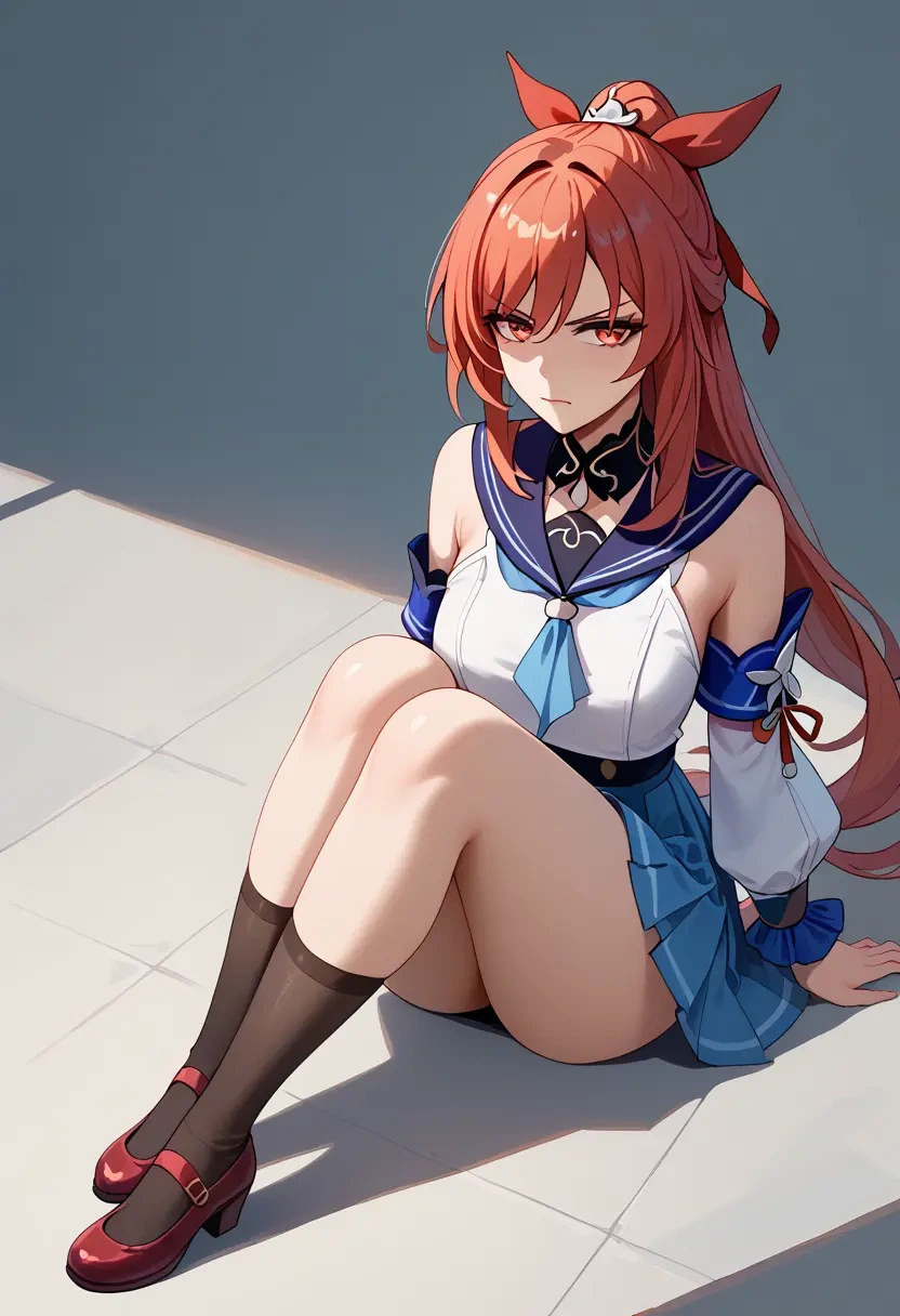 star rail,jingliu,sailor, uniform  - 