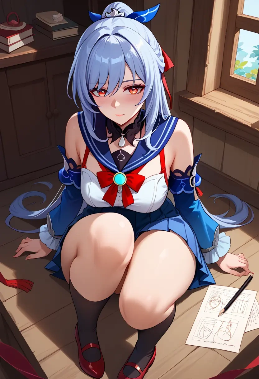 star rail,jingliu,sailor, uniform  - 