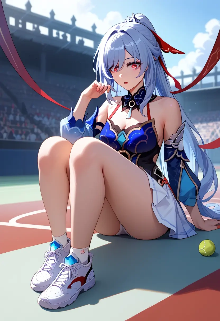 star rail,jingliu,tennis skirt  - 