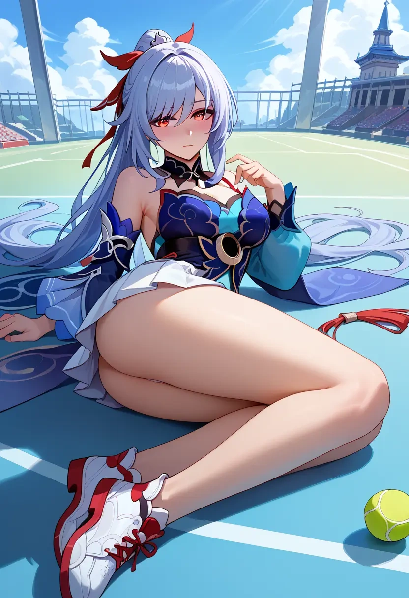 star rail,jingliu,tennis skirt  - 