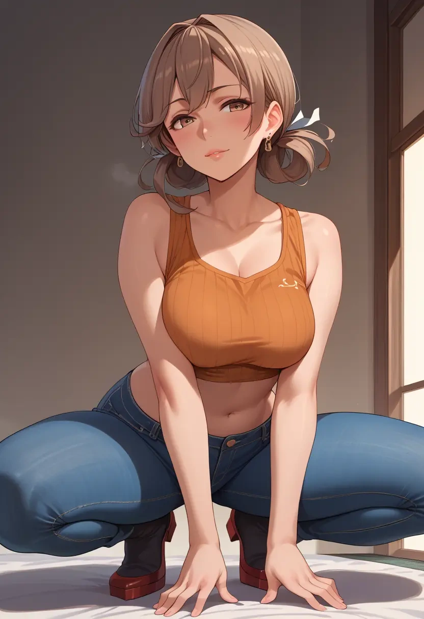 kantai_collection,jintsuu_(kancolle),crop top  - 