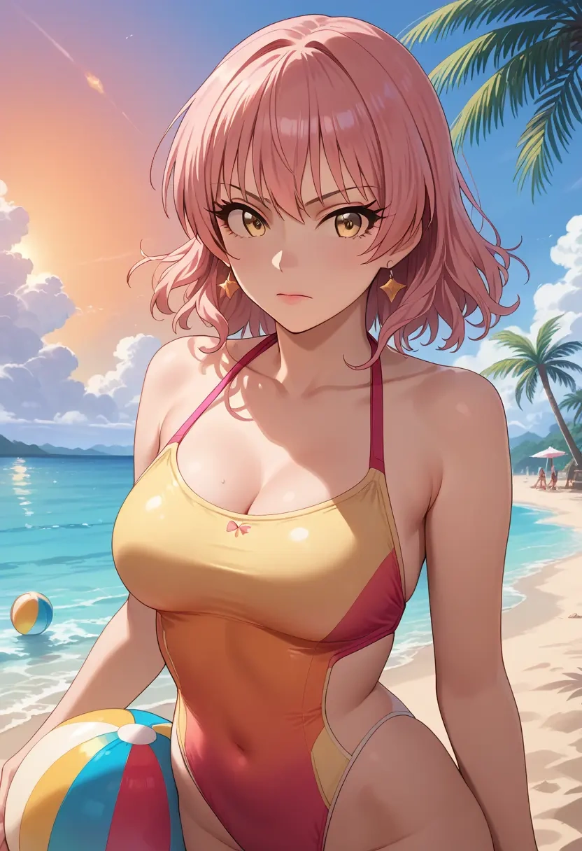 idolmaster,jougasaki_mika,bikini  - 