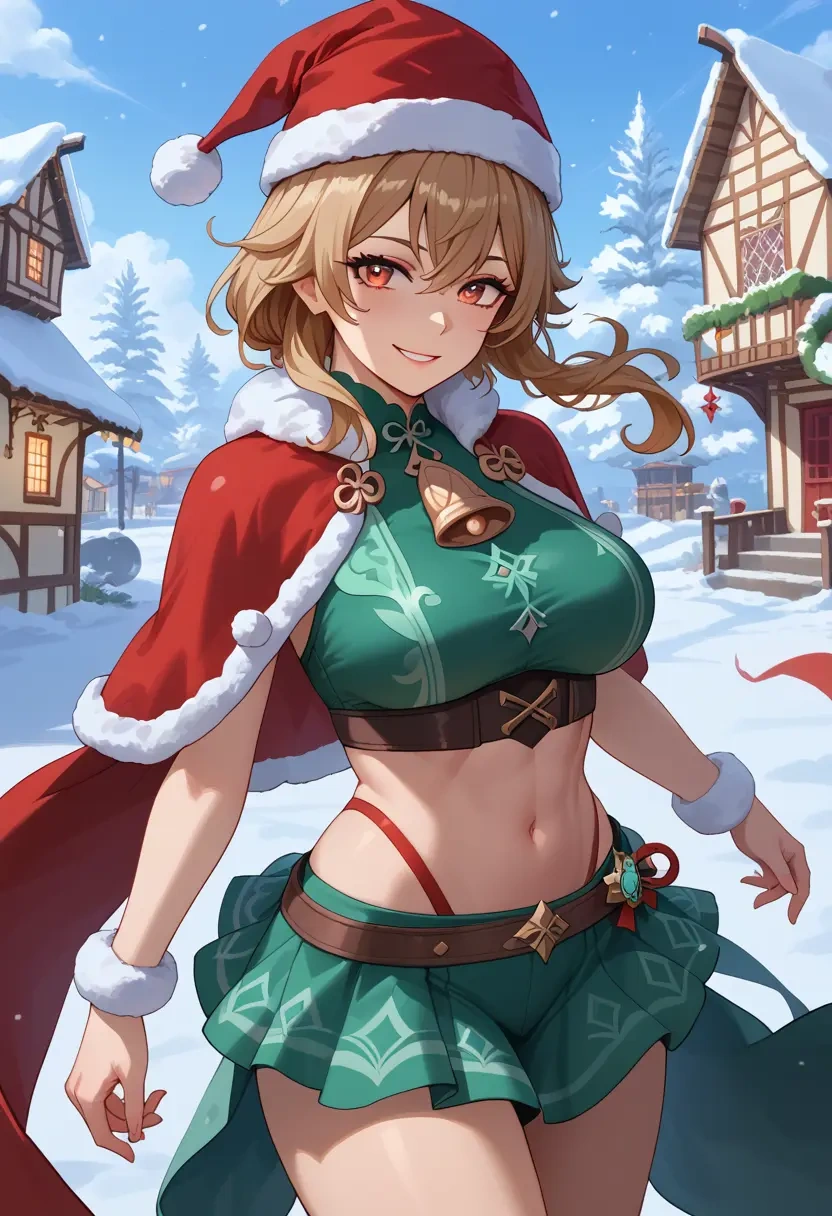 genshin_impact,jumpy_dumpty,Christmas,dress  - 