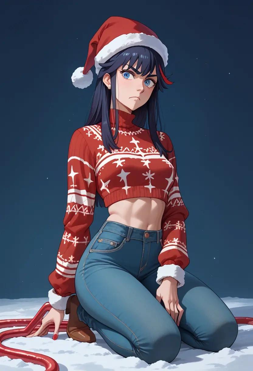 kill_la_kill,junketsu,Christmas  - 