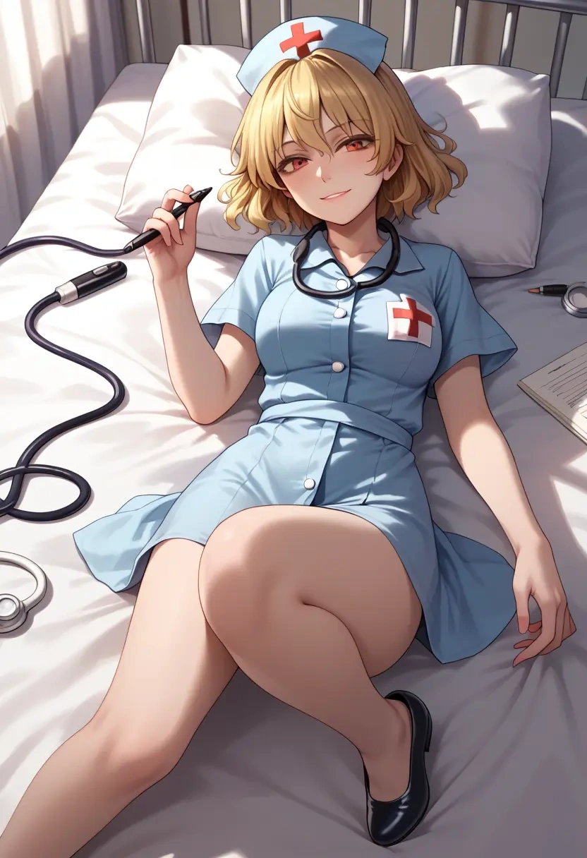 touhou,junko_(touhou),nurse  - 