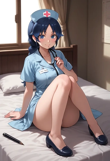 kemono_friends,kaban_(kemono_friends),nurse  - AI generated anime art