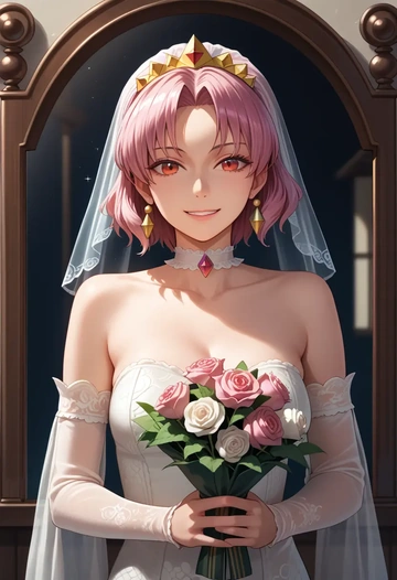 touhou,kaenbyou_rin_(cat),wedding  - AI generated anime art