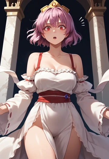 touhou,kaenbyou_rin,silk slip dress  - AI generated anime art