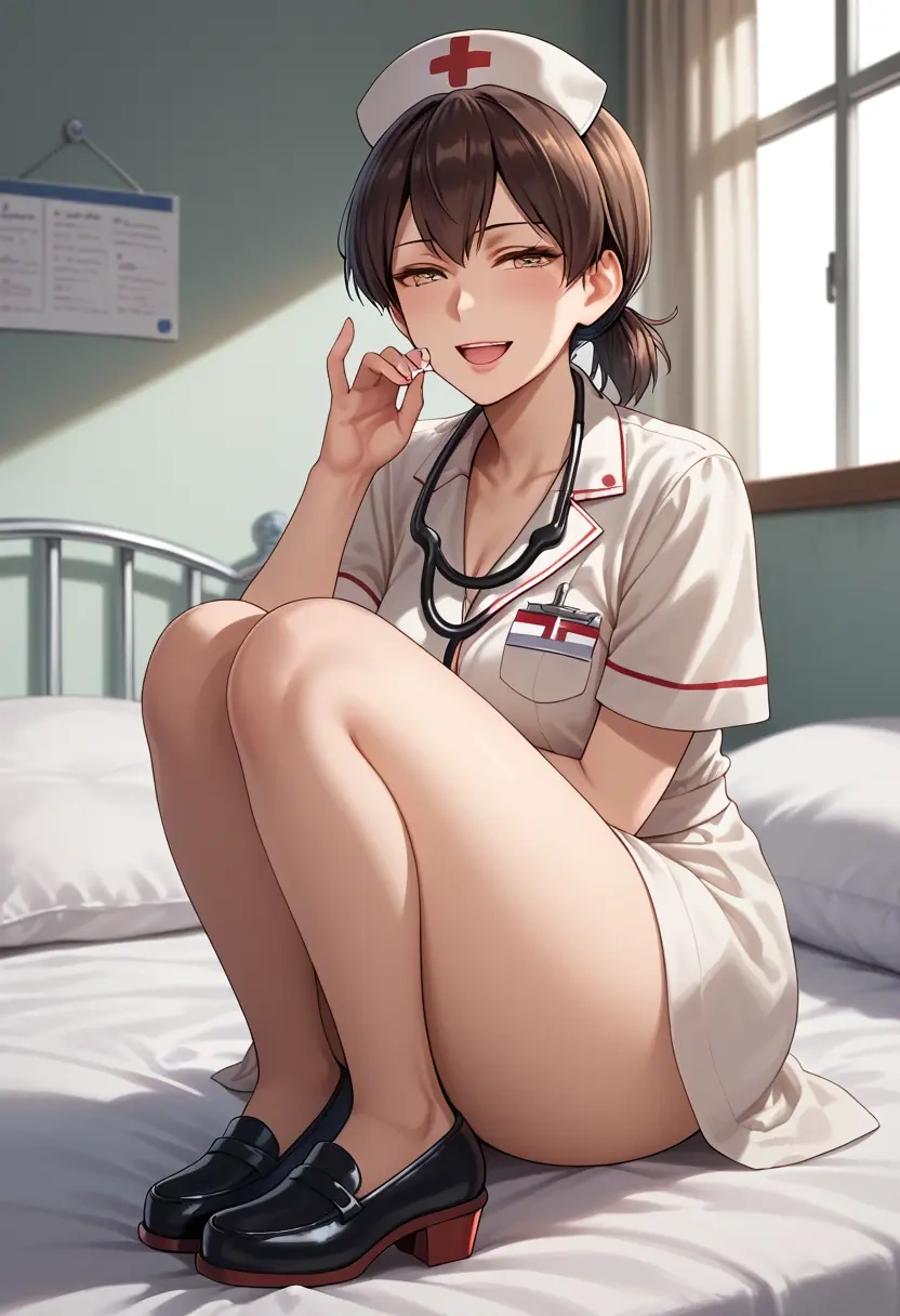 kantai_collection,kaga_(kancolle),nurse  - 