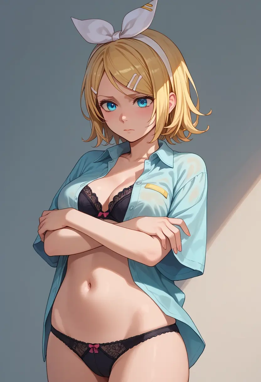 vocaloid,kagamine_rin,lingerie,sexy  - 