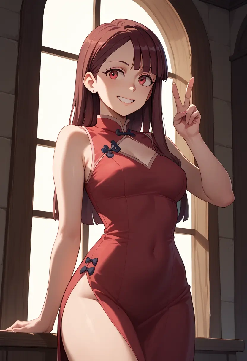 little_witch_academia,kagari_atsuko,qipao  - 