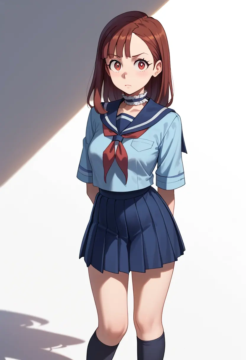 little_witch_academia,kagari_atsuko,sailor, uniform  - 