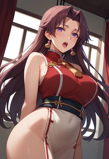 kantai_collection,kagerou_(kancolle),qipao  - AI generated anime art