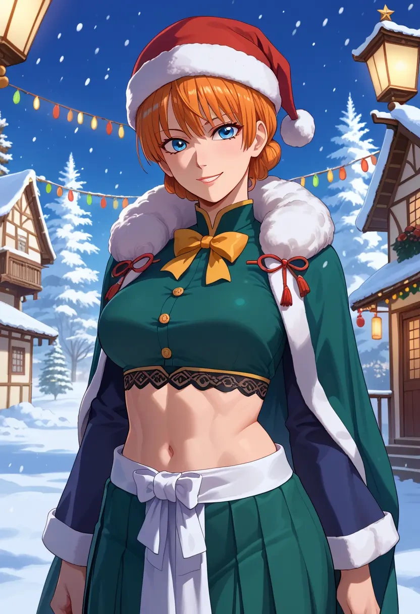 gintama,kagura_(gintama),Christmas,dress  - 