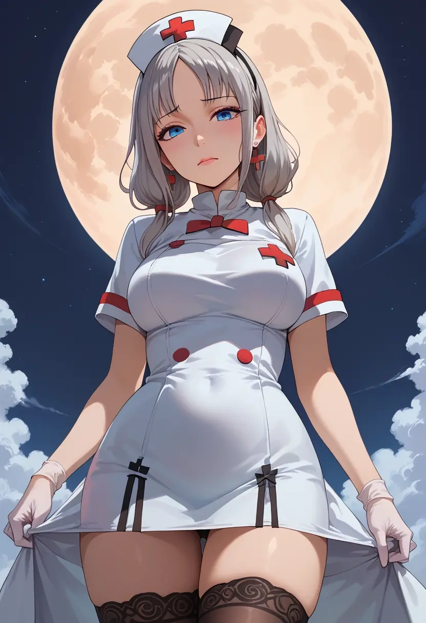 the_moon_studio,kaguya_luna,nurse pantyhose,mini skirt, sexy  - 