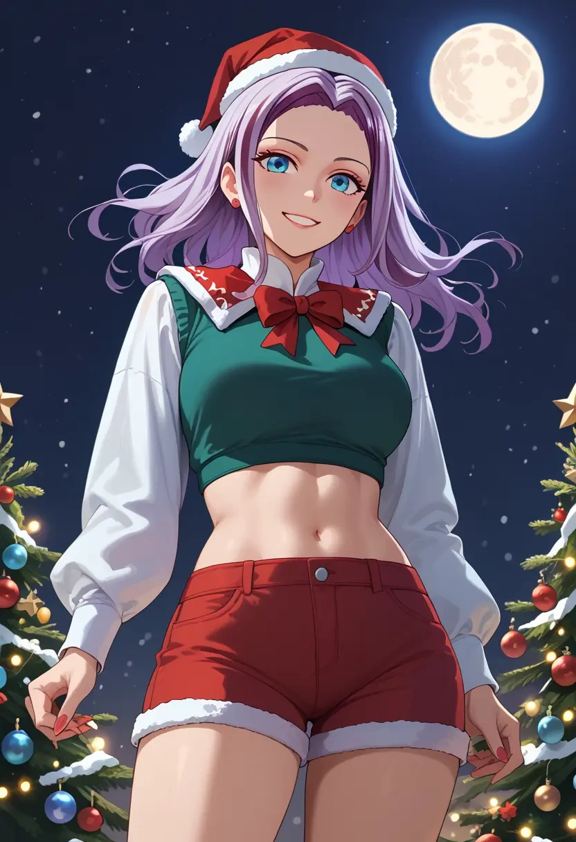 the_moon_studio,kaguya_luna,Christmas,red velvet shorts  - 