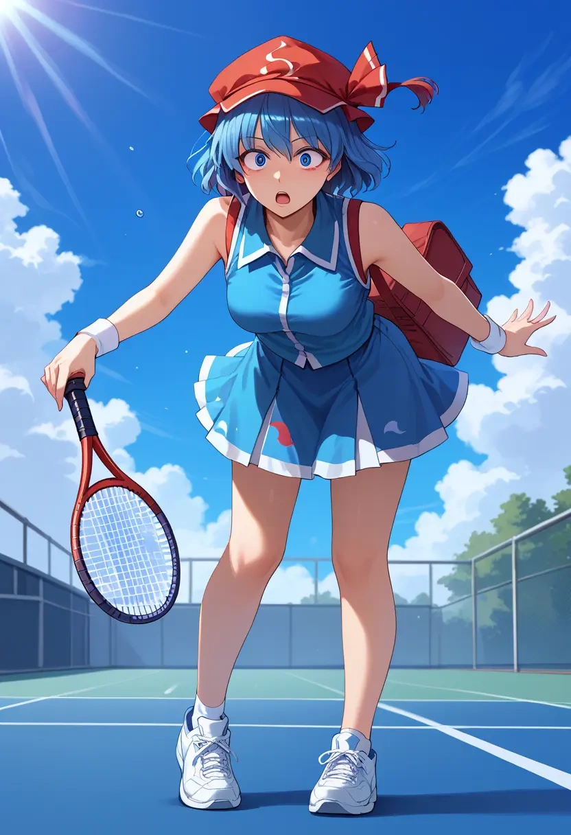 touhou,kaku_seiga,tennis skirt  - 