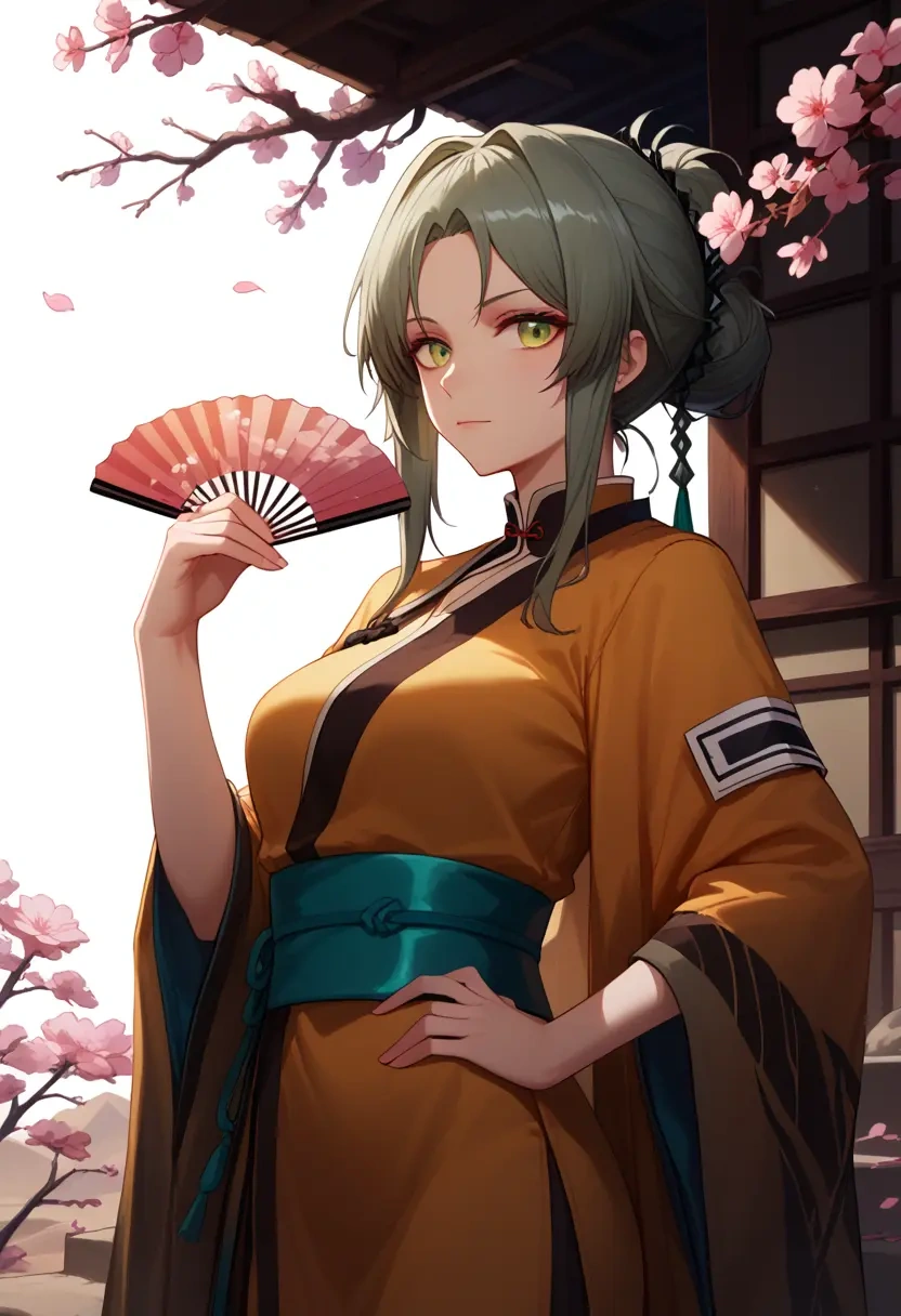 arknights,kal'tsit_(arknights),kimono  - 