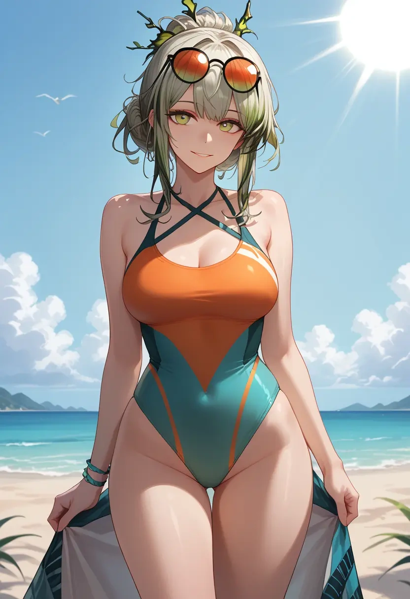 arknights,kal'tsit_(arknights),swimsuit,sexy  - 