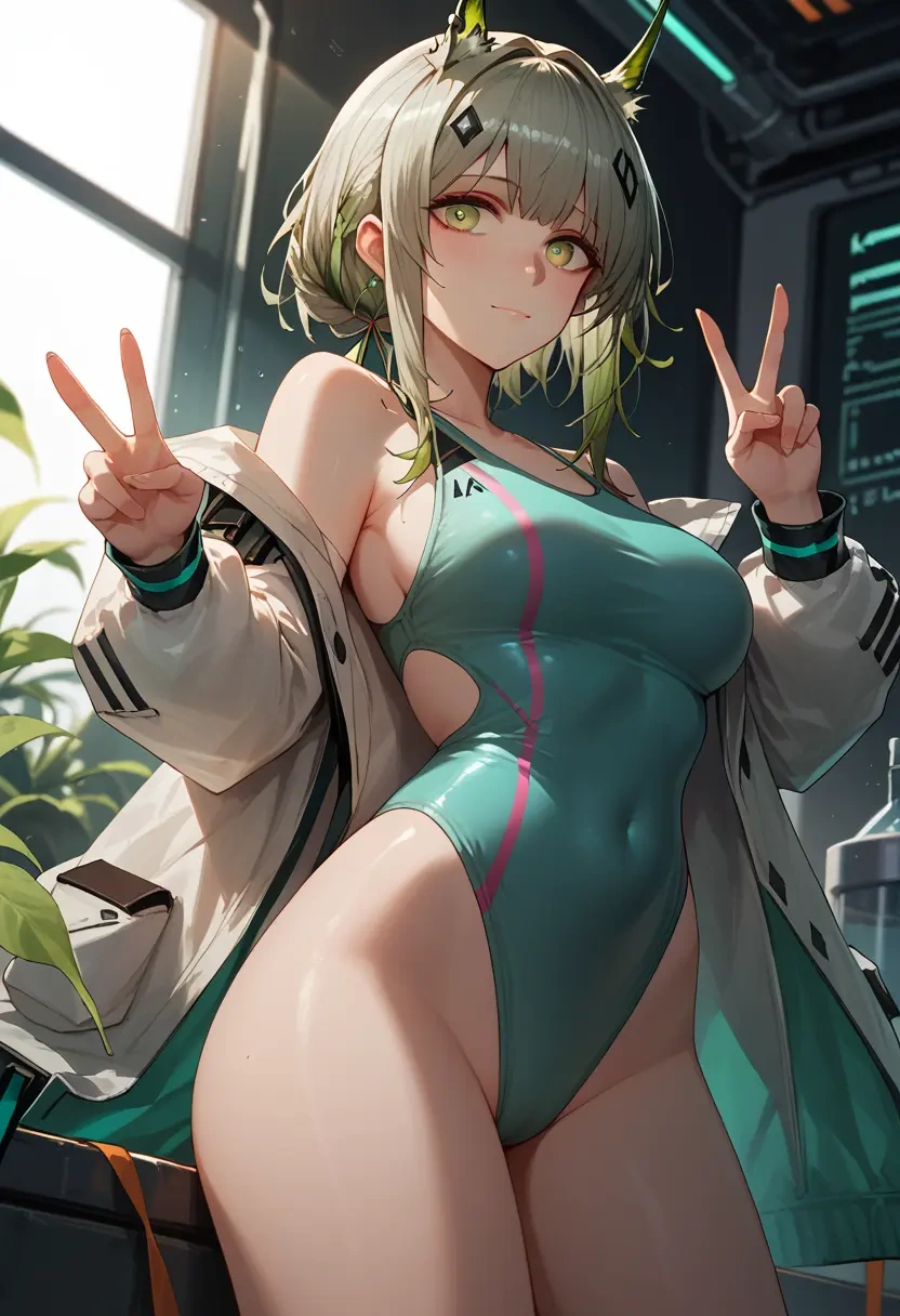 arknights,kal'tsit_(arknights),swimsuit,sexy  - 