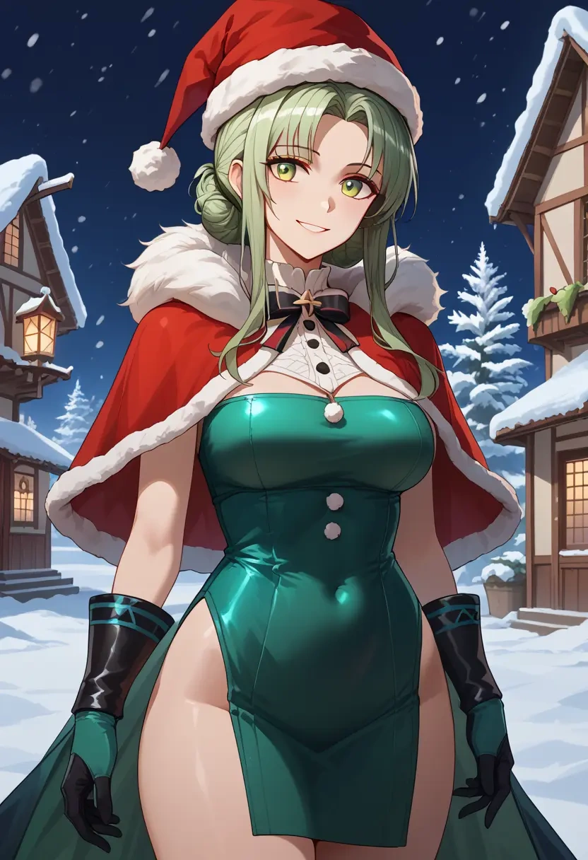 arknights,kal'tsit_(arknights),Christmas,dress  - 