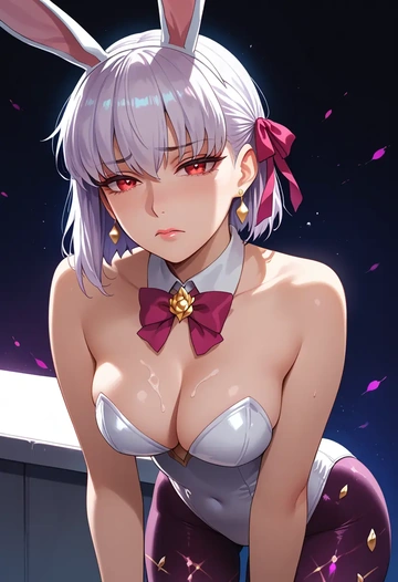 fate_(series),kama_(fate),bunny girl, sexy  - AI generated anime art