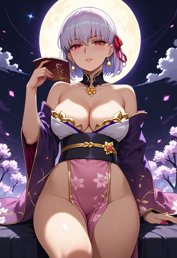 fate_(series),kama_(fate),kimono,sexy  - AI generated anime art