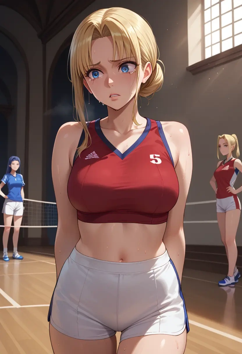 little_busters!,kamikita_komari,volleyball uniform  - 