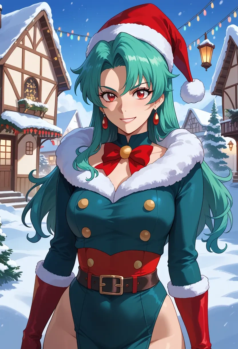 tengen_toppa_gurren_lagann,kamina_(ttgl),Christmas,dress  - 