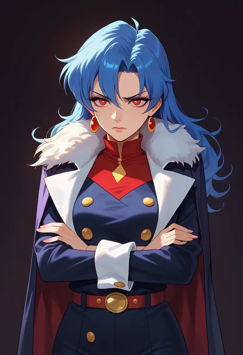 tengen_toppa_gurren_lagann,kamina_(ttgl),coat,fur-collar,tailored trousers  - 