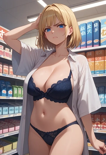 air_(visual_novel),kamio_misuzu,lingerie,sexy  - AI generated anime art