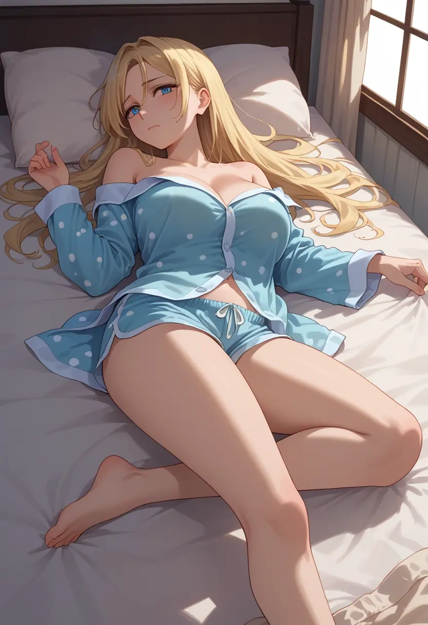 air_(visual_novel),kamio_misuzu,pajamas, low-waisted shorts  - 