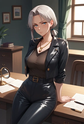 kantai_collection,kamoi_(kancolle),detective  - AI generated anime art