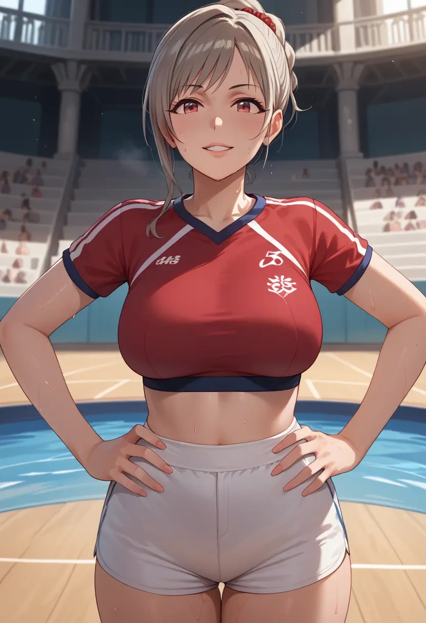 idolmaster,kanzaki_ranko,volleyball uniform  - 