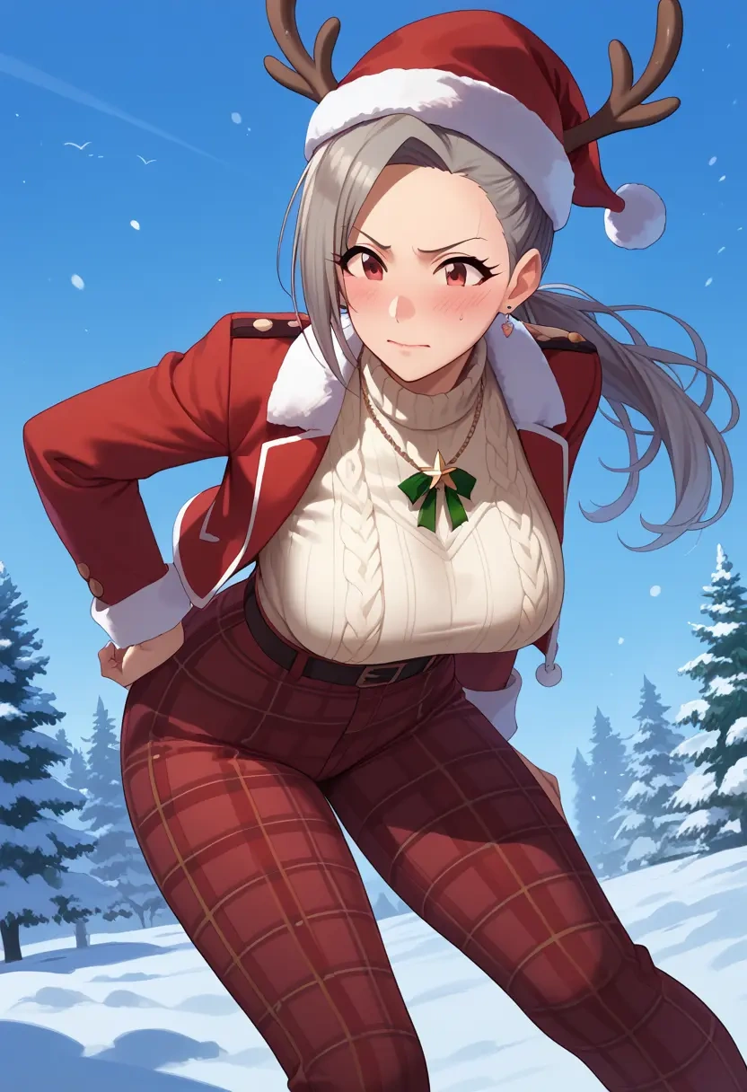 idolmaster,kanzaki_ranko,Christmas  - 