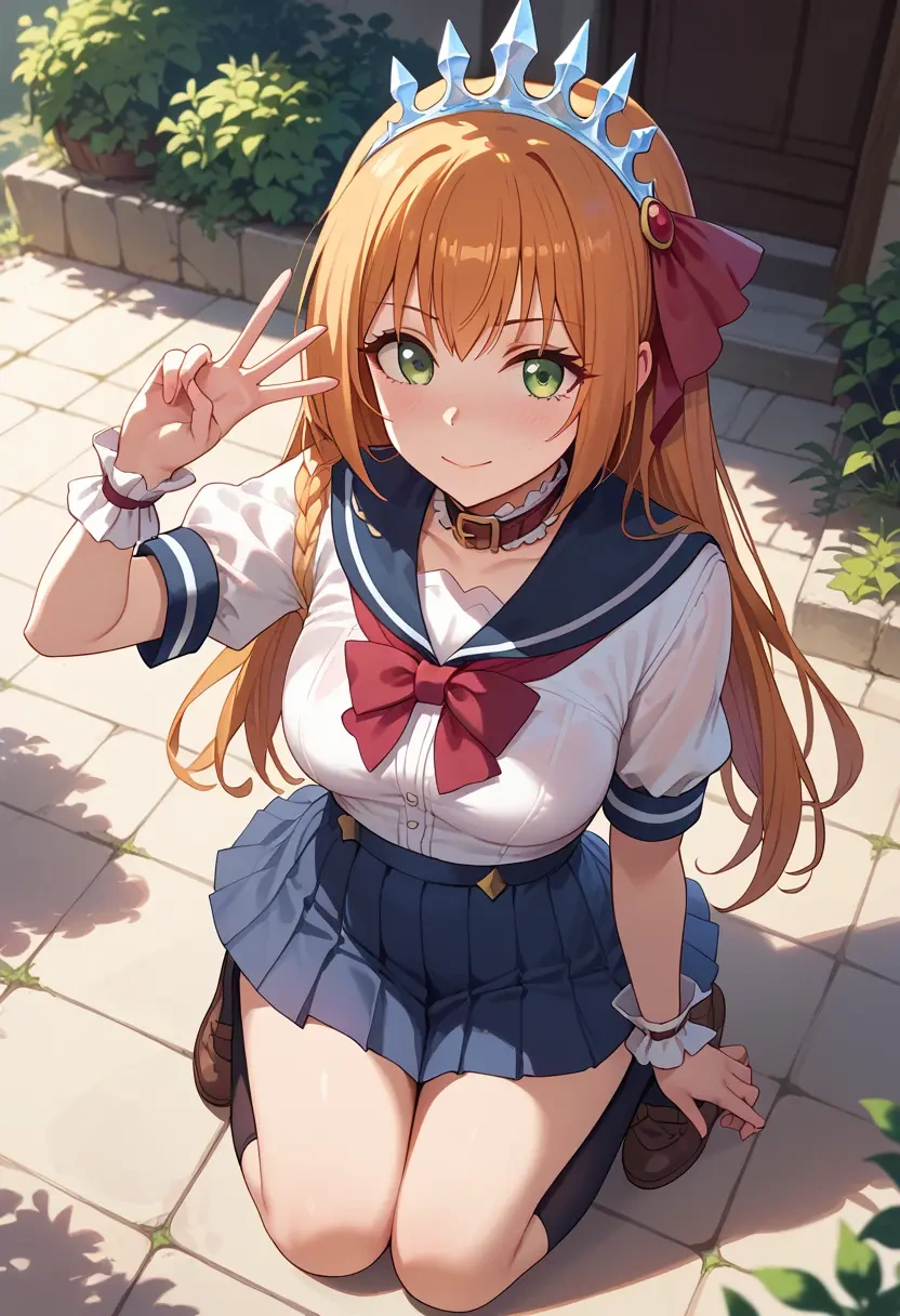 princess_connect!,karyl_(princess_connect!),sailor, uniform  - 