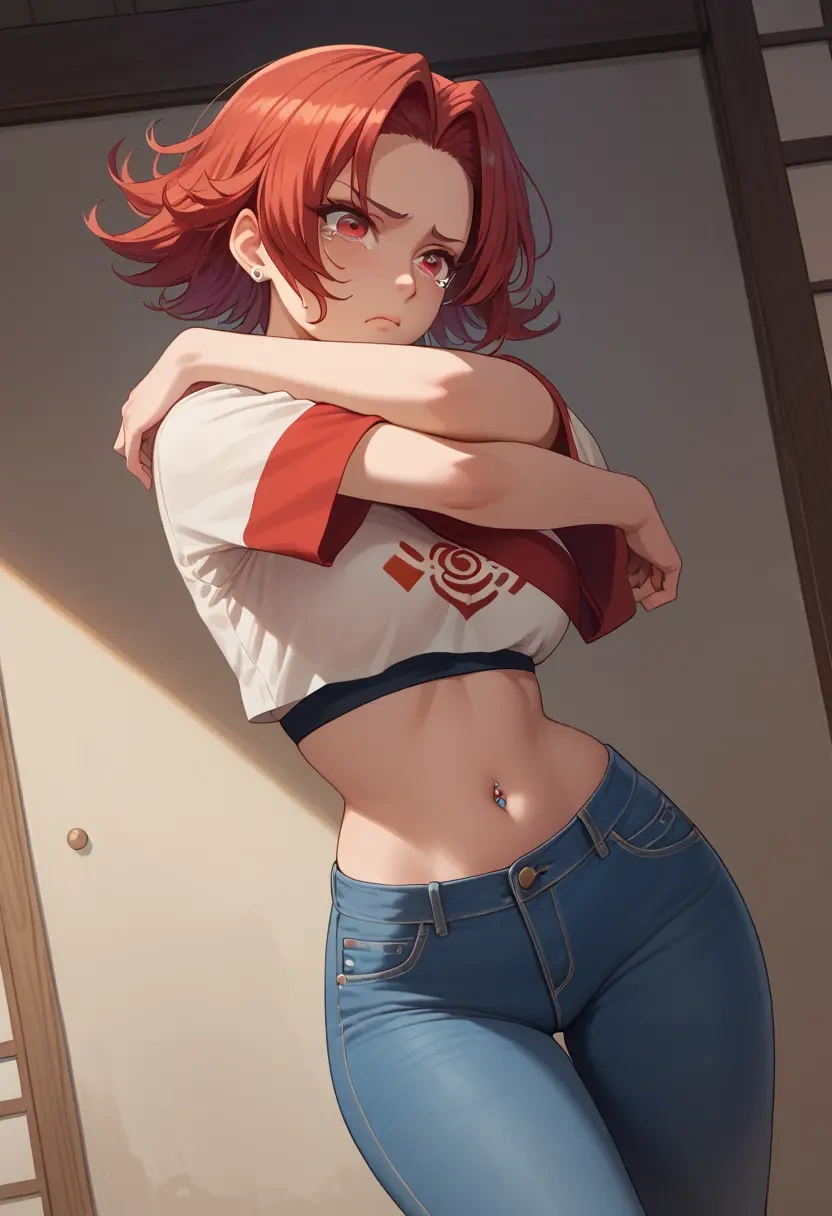 utau,kasane_teto,crop top  - 