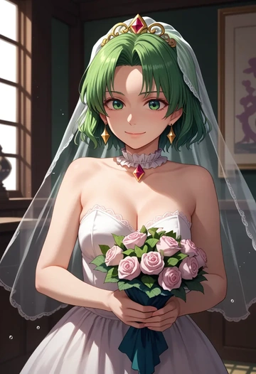 touhou,kasodani_kyouko,wedding  - AI generated anime art