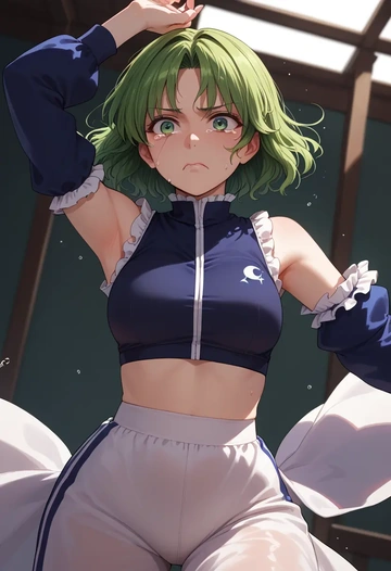 touhou,kasodani_kyouko,athletic,track suit  - AI generated anime art