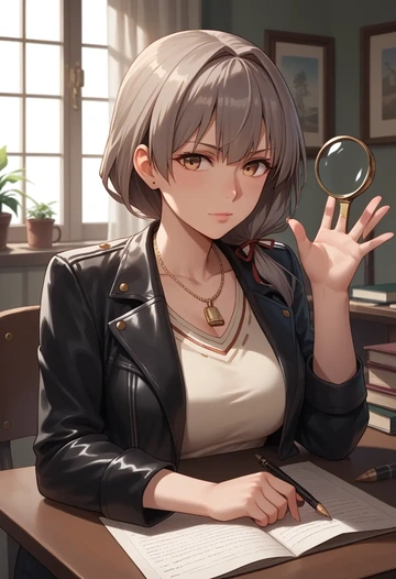 kantai_collection,kasumi_(kancolle),detective  - AI generated anime art