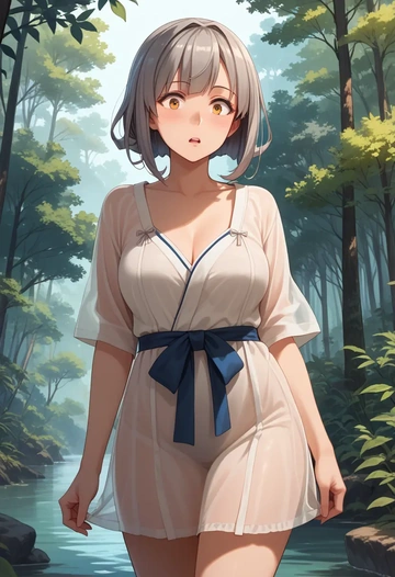 kantai_collection,kasumi_kai_ni_(kancolle),pajamas  - AI generated anime art