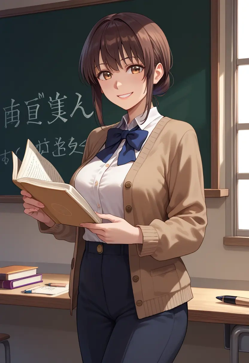 saenai_heroine_no_sodatekata,katou_megumi,teacher, sweater  - 