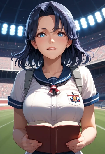 kantai_collection,katsuragi_(kancolle),athletic  - AI generated anime art