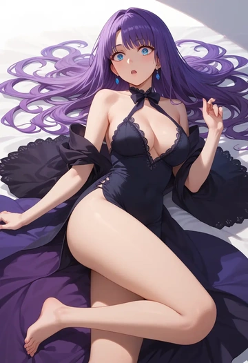 fate_(series),katsushika_hokusai_(fate),nightdress  - AI generated anime art