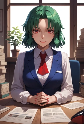 touhou,kazami_yuuka,OL  - AI generated anime art