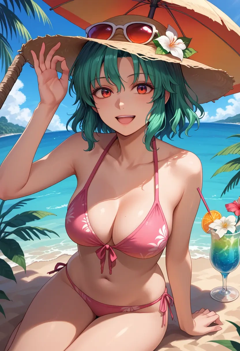 touhou,kazami_yuuka,bikini  - 