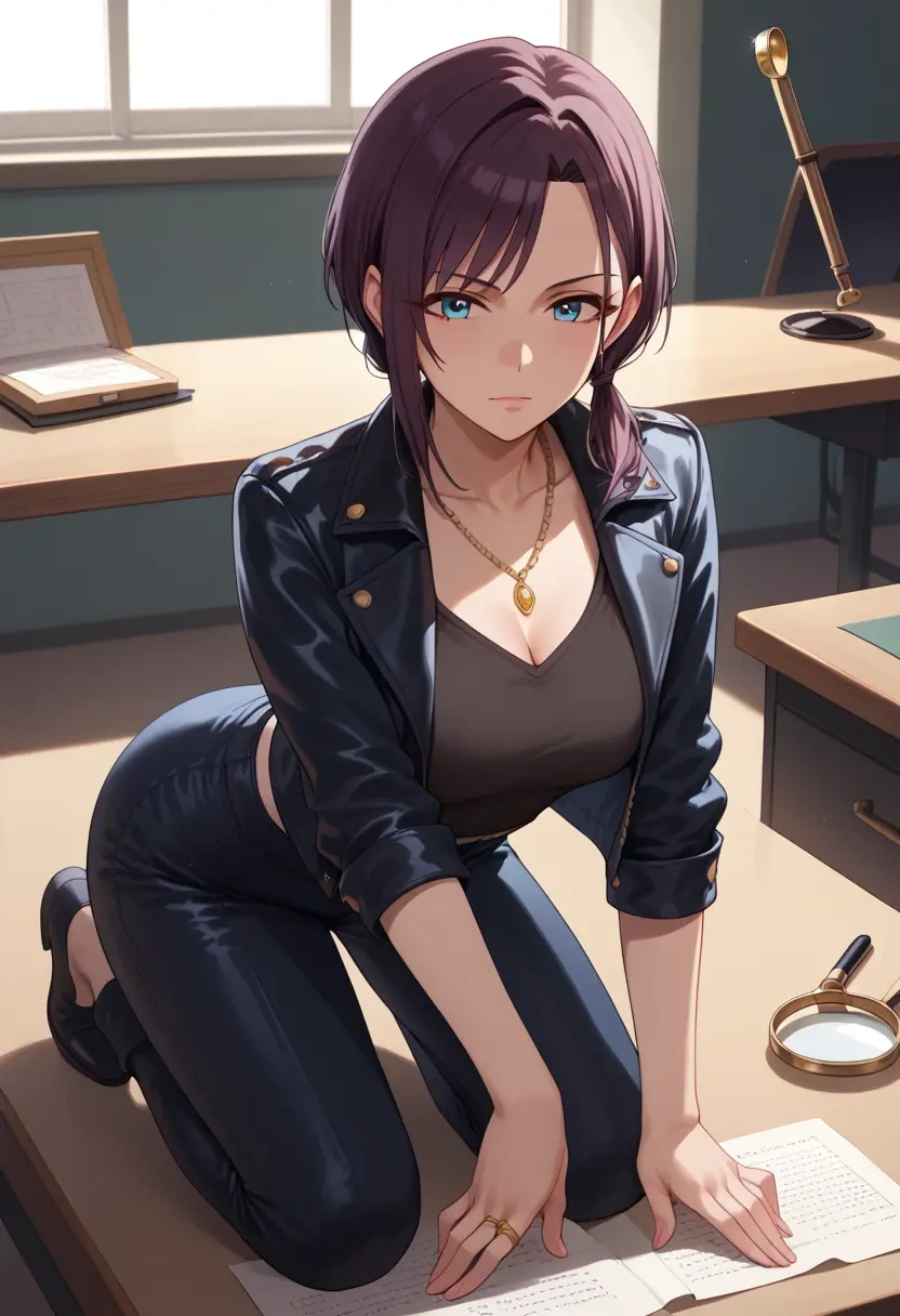 idolmaster,kazano_hiori,detective  - 